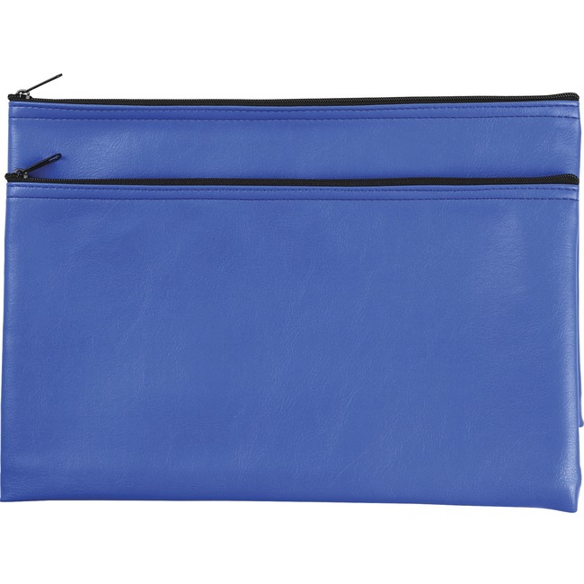 Sparco Carrying Case (Wallet) Cash, Check, Receipt, Office Supplies - Blue