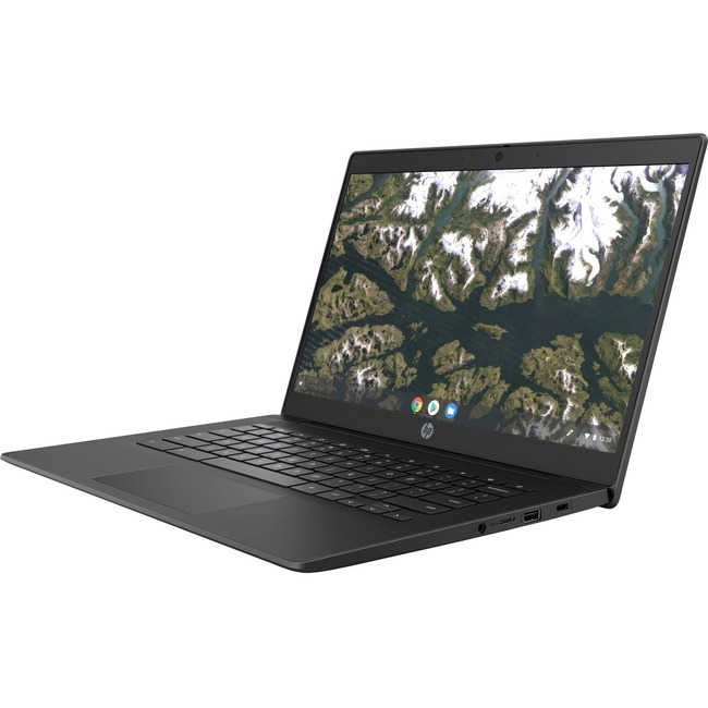 HP Chromebook 14 G6 14" Chromebook - Intel Celeron N4120 - 8 GB Total RAM - 8 GB On-board Memory - 32 GB Flash Memory - 