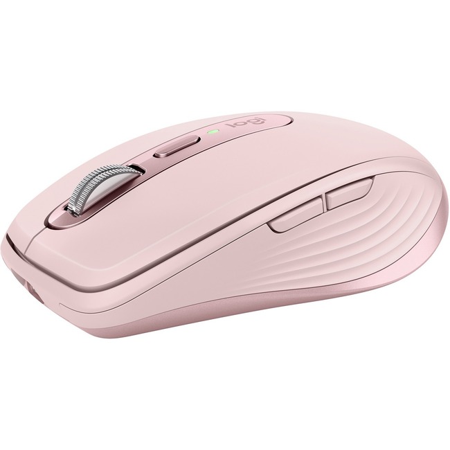 Logitech MX Anywhere 3 - Darkfield - Wireless - Bluetooth/Radio Frequency - 2.40 GHz - Rose - USB - 4000 dpi - Scroll Wheel - 6 Button(s)