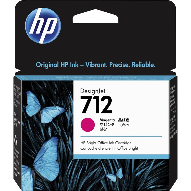 HP 712 Original Ink Cartridge - Magenta - Inkjet - 1 / Pack