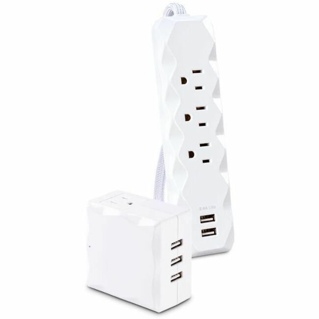 MP1070WS Essential 5 - Outlet Surge Protector with 350 J Surge Suppression