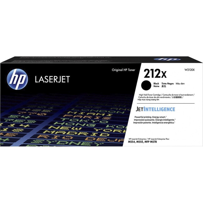 HP 212X HIGH YIELD BLACK ORIG LASERJET TONER CARTRIDGE