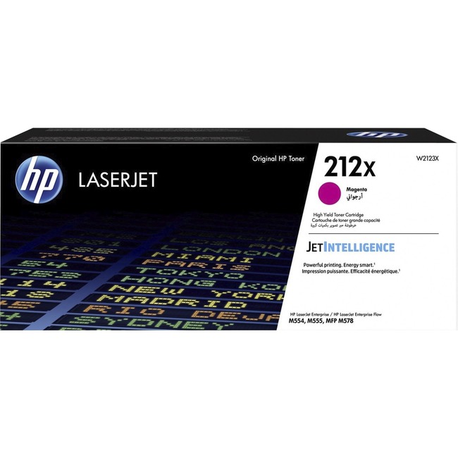 HP 212X HIGH YIELD MAGENTA ORIG LASERJET TONER CARTRIDGE