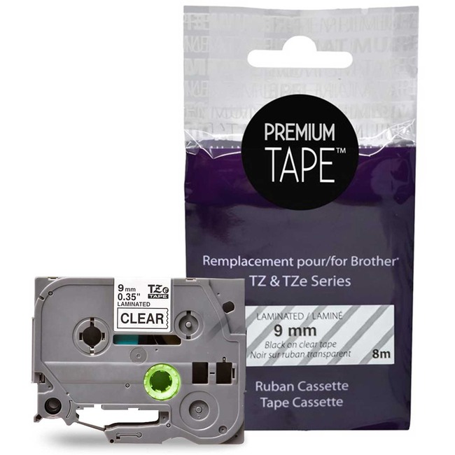 Premium Tape Label Tape - Alternative for Brother TZe-121
