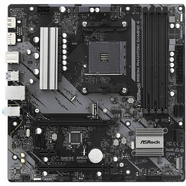 ASRock B550M Phantom Gaming 4 Gaming Desktop Motherboard