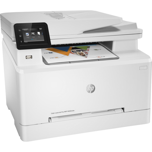 HP Remanufactured LaserJet Pro M283cdw Wireless Laser Multifunction Printer - Color - White