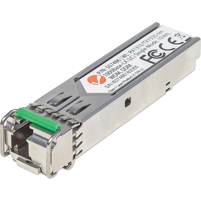 Intellinet Gigabit Fiber WDM Bi-Directional SFP Optical Transceiver Module