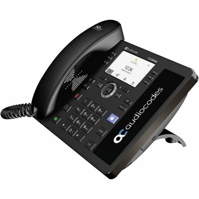 AudioCodes Teams C435HD IP Phone PoE GbE, black