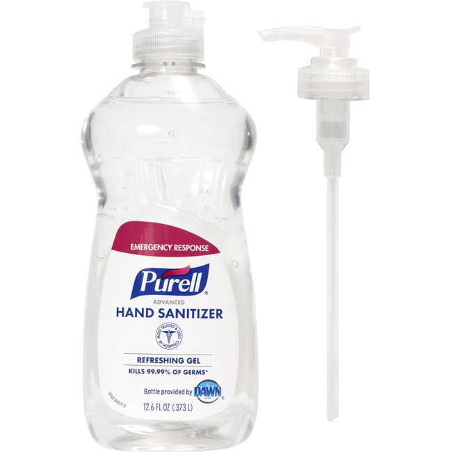 PURELL® Pump Attachment for 12.6 oz Hand Sanitizer Squeeze Bottle