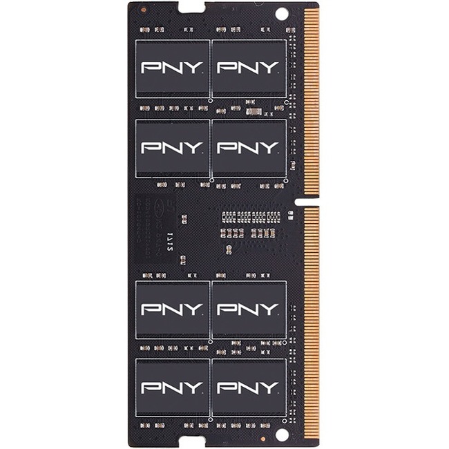 PNY Performance 32GB DDR4 SDRAM Memory Module - For Notebook - 32 GB - DDR4-2666/PC4-21300 DDR4 SDRAM - 2666 MHz - CL19 - 1.20 V - Non-ECC - Unbuffered - 260-pin - SoDIMM - Lifetime Warranty