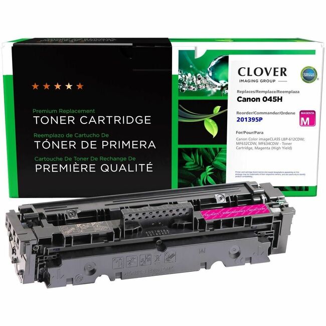 CIG Remanufactured High Yield Magenta Toner Cartridge for Canon 045H (1244C001)