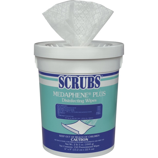 SCRUBS Medaphene Plus Disinfecting Wipes
