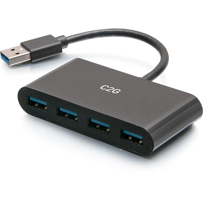 C2G 4-Port USB-A 3.0 Hub - SuperSpeed USB 5Gbps