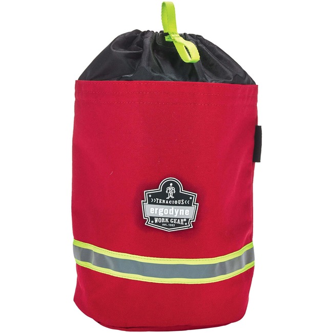 Ergodyne Arsenal 5080L Carrying Case Gear, Belt, ID Card, Full Mask Respirator, SCBA Mask - Red