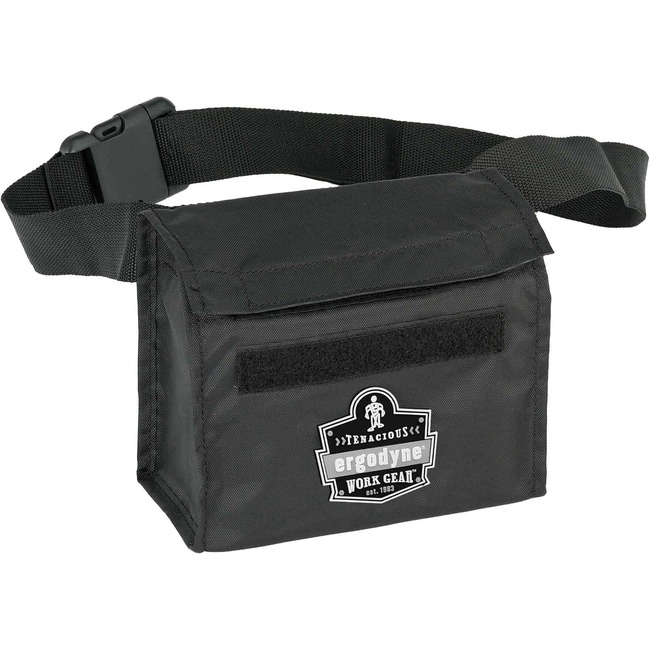 Ergodyne Arsenal 5180 Carrying Case (Waist Pack) Half Mask Respirator - Black