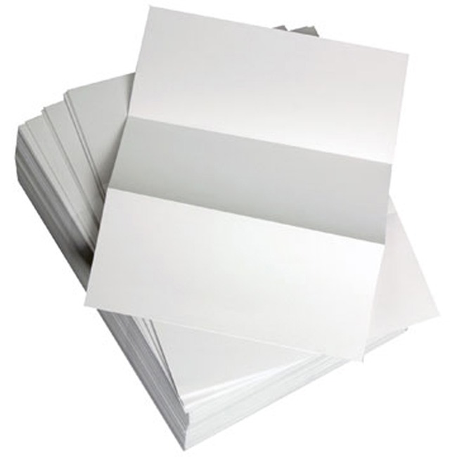Lettermark Punched & Perforated Inkjet, Laser Copy & Multipurpose Paper - White