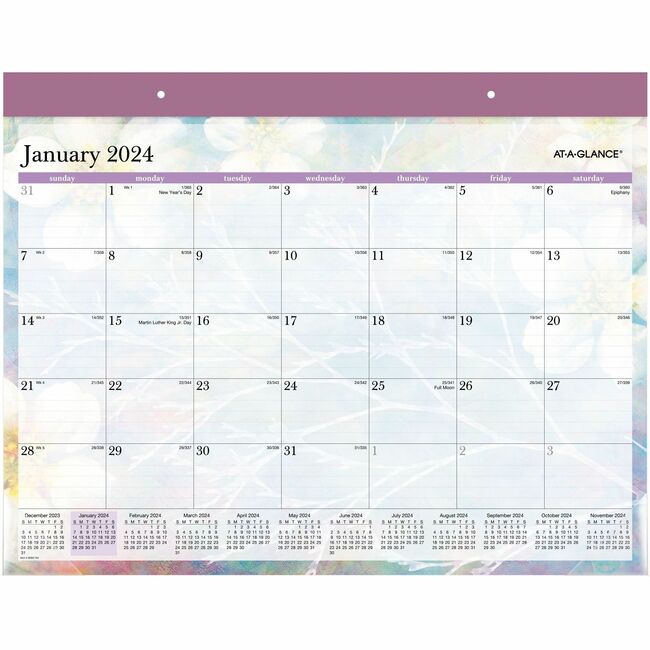 At-A-Glance Dreams Monthly Wall Calendar