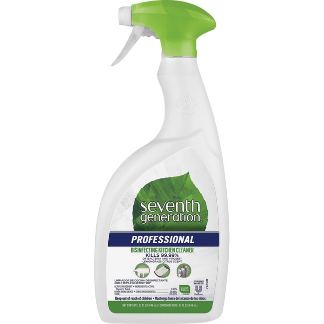 Seventh Generation Professional Disinfect Kitchen Spray , 4/CT