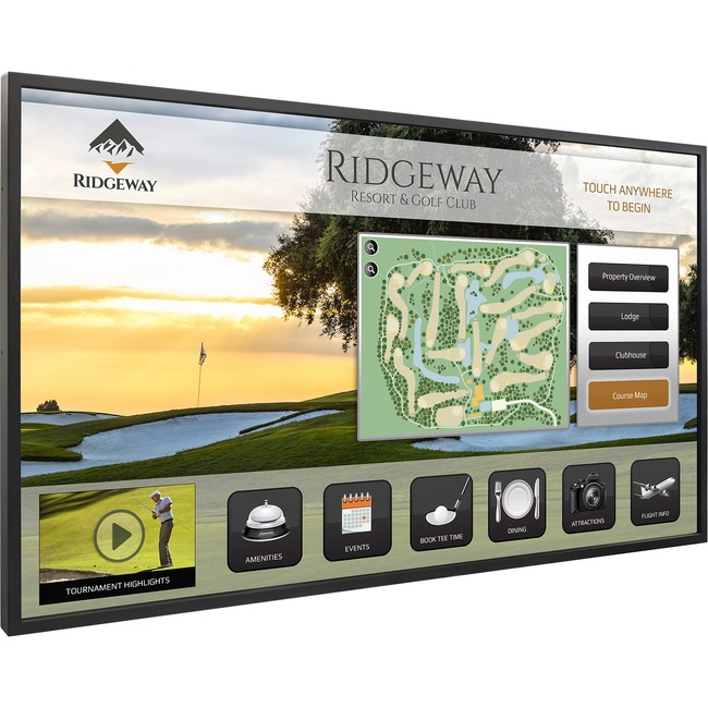 Planar EP6524K-T 4K Interactive LCD Display - 65inLCD - Touchscreen - 3840 x 2160 - Direc