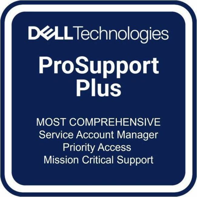 Dell Upgrade from Lifetime Limited Warranty to 3Y ProSupport Plus 4H Mission Critical