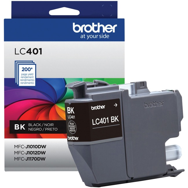 Brother LC401BKS Original Ink Cartridge - Single Pack - Black