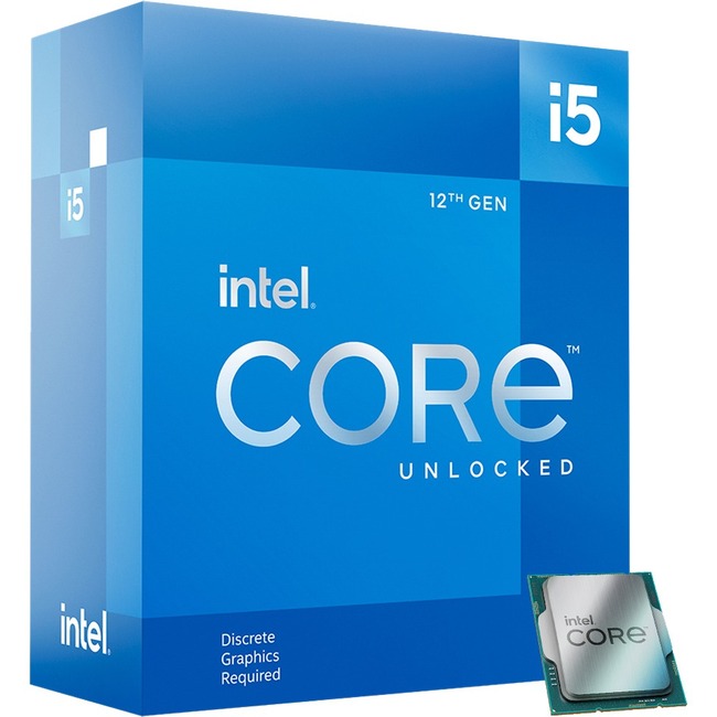 Intel Core i5 Deca-core i5-12600KF 3.70GHz Desktop Processor