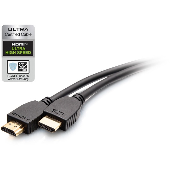 C2G 3ft Ultra High Speed HDMI 2.1 Cable with Ethernet - 8K 60Hz - M/M
