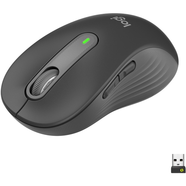 LOGITECH Signature M650 L Wireless Mouse - Graphite(Open Box)