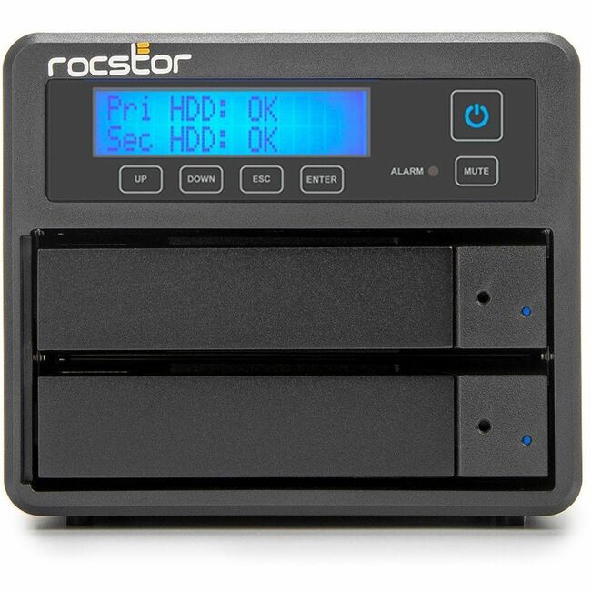 Rocstor Rocpro U33 20TB USB Type-C Desktop RAID Storage