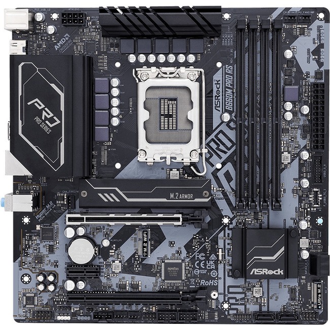 ASRock B660M Pro RS Desktop Motherboard