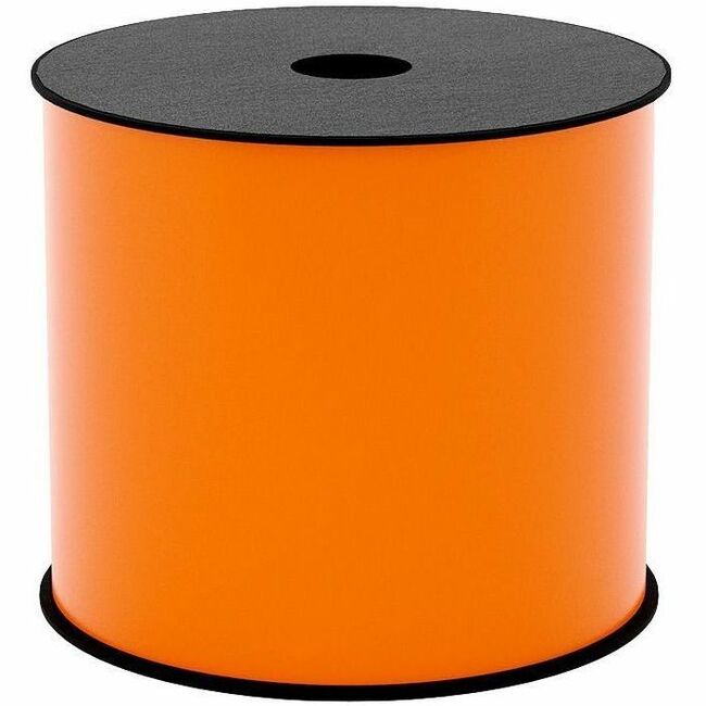 Brother 4in Orange Continuous High Performance Vinyl Label - x 4" (101.60 mm) Width - Thermal Transfer - Orange - Vinyl