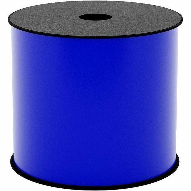 Brother 4in Blue Continuous High Performance Vinyl Label - x 4" (101.60 mm) Width - Thermal Transfer - Blue - Vinyl