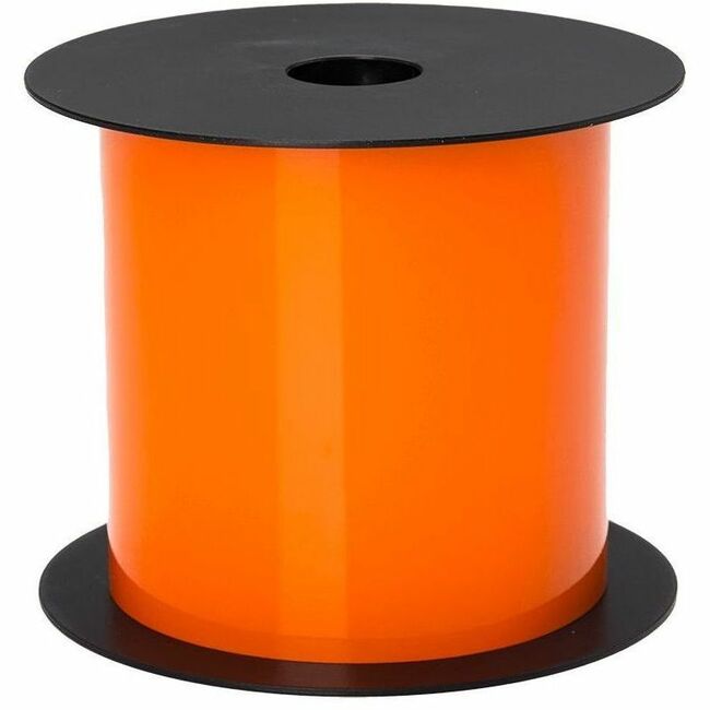 Brother 4in Orange Continuous Standard Reflective Vinyl Label - x 4" (101.60 mm) Width - Thermal Transfer - Orange - Vinyl