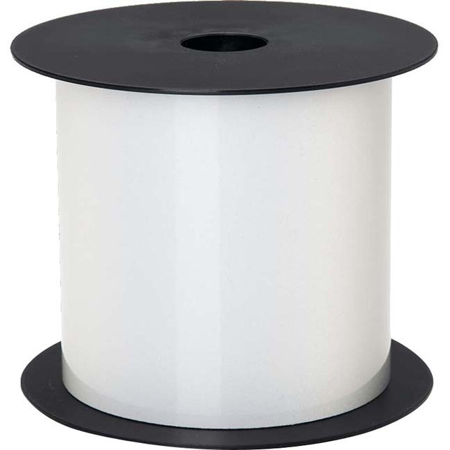 Brother 4in White Continuous Standard Reflective Vinyl Label - x 4" (101.60 mm) Width x 75 ft (22.9 m) Length x 5" (127 mm) Diameter - Roll - Rectangle - Thermal Transfer - White - Vinyl