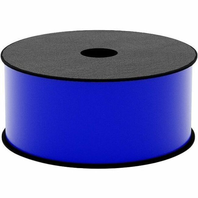 Brother 2in Blue Continuous High Performance Vinyl Label - x 2" (50.80 mm) Width x 150 ft (45.7 m) Length x 5" (127 mm) Diameter - Roll - Blue - Vinyl