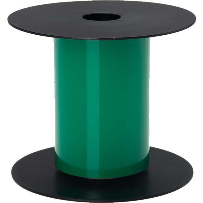 Brother 4in Green Continuous Magnetic Supply - x 4" (101.60 mm) Width x 25 ft (7.6 m) Length x 5" (127 mm) Diameter - Roll - Rectangle - Thermal Transfer - Green - Vinyl