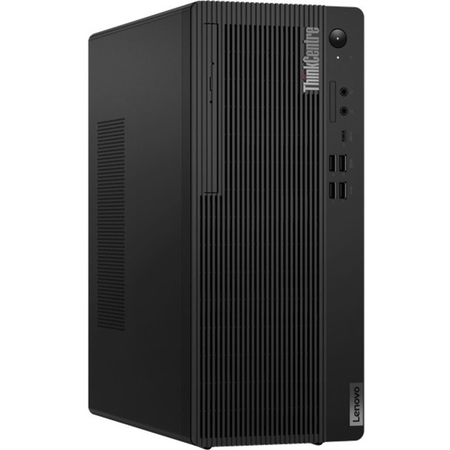 Lenovo ThinkCentre M80t Gen 3 11TE000CUS Desktop Computer - Intel Core i5 12th Gen i5-12500 - vPro Technology - 8 GB - 512 GB PCI Express NVMe 4.0 SSD - Tower - Raven Black