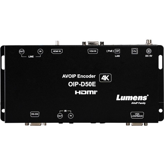 Lumens 1G 4K AVoIP Encoder