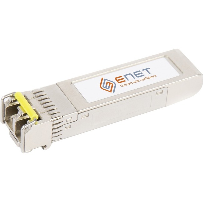 ENET Cisco Compatible CWDM-SFP-1550-120KM TAA Compliant Functionally Identical 1000BASE-CWDM SFP 1GE 2G FC 1550nm 120km DOM SMF LC Connector - Programmed, Tested, and Supported in the USA, Lifetime Warranty