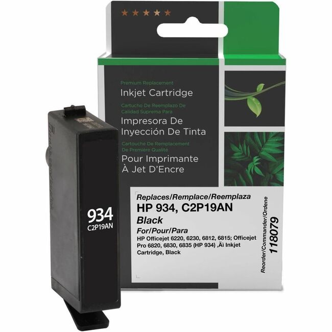 CIG Remanufactured Black Ink Cartridge for HP 934 (C2P19AN)