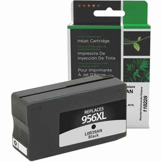 CIG Remanufactured High Yield Black Ink Cartridge for HP 956XL (L0R39AN)