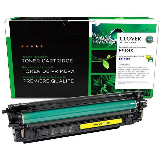 CIG Remanufactured Extended Yield Yellow Toner Cartridge for HP CF362X