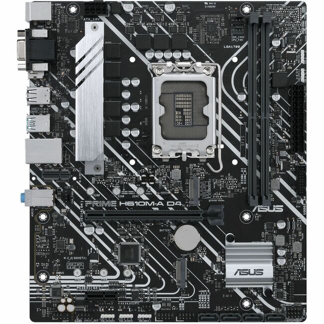 Asus Prime H610M-A D4-CSM Desktop Motherboard