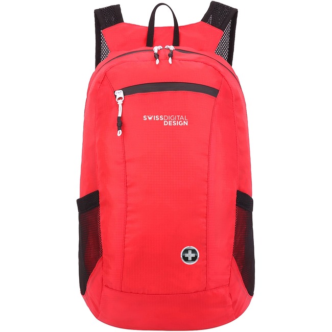 Swissdigital Design Seagull SD1595-42 Carrying Case Rugged (Backpack) Notebook - Red