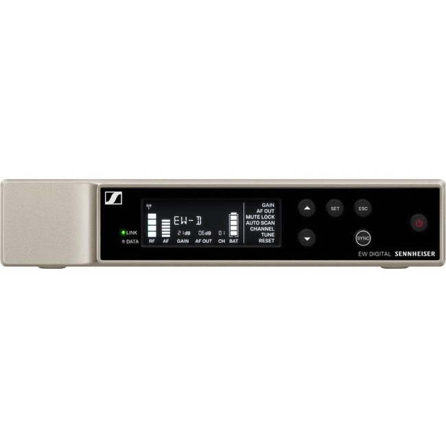 Sennheiser EW-D EM Rack Receiver - 470.20 MHz to 526 MHz Operating Frequency - 20 Hz to 20