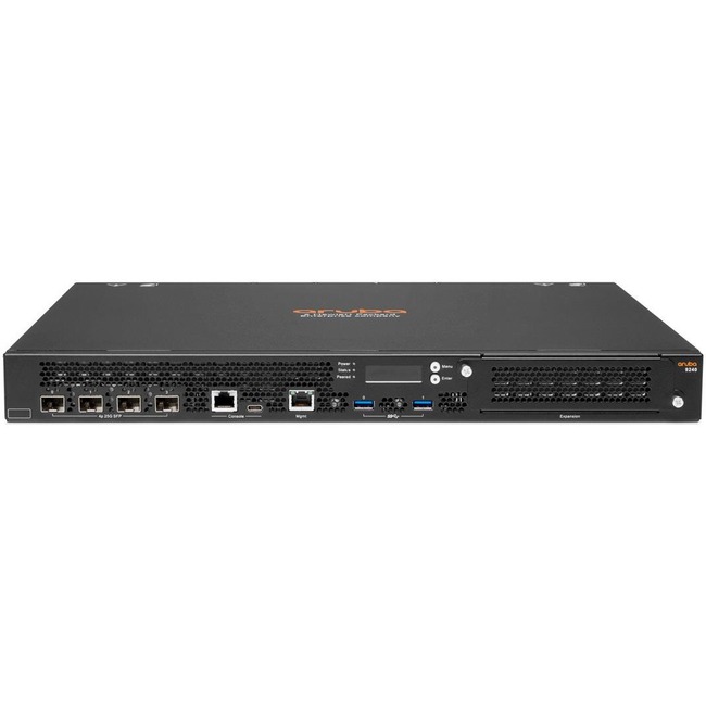 Aruba 9240 Router - Management Port - 5 - 25 Gigabit Ethernet - 1U - Rack-mountable - TAA 