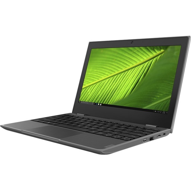 Lenovo 100e Windows 2nd Gen 81M8007JUS 11.6" Netbook - HD - Intel Celeron N4120 - 4 GB - 128 GB SSD - English Keyboard - Black
