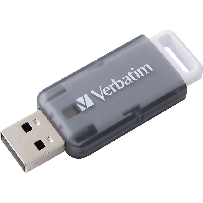 Verbatim 128GB SeaGlass USB 3.2 Gen 1 Flash Drive - Gray