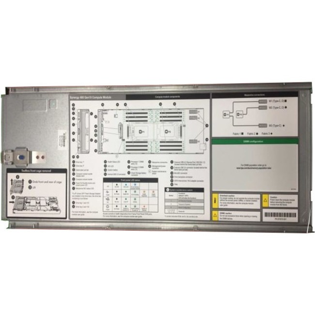 Hewlett Packard Enterprise Replacement Parts Business Covering Panel