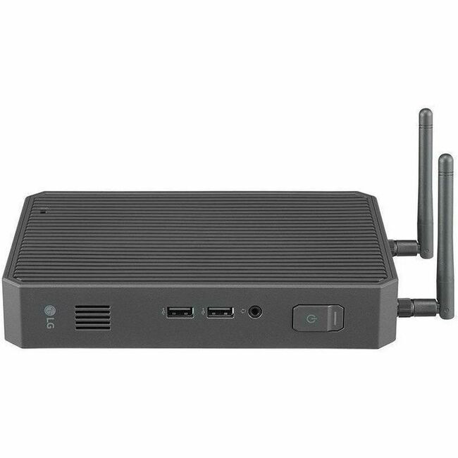 LG CQ601W-BP Thin Client - Intel Pentium N6005 Quad-core (4 Core) 2 GHz - Black